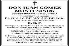 Juan Gómez Montesinos